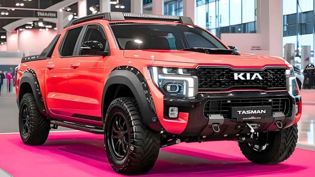 Kia Tasman Pickup 2026 potencia diseño y rendimiento todoterreno