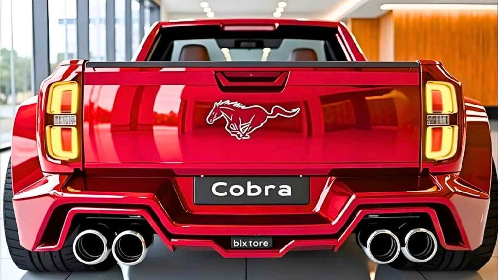 La Ford Mustang Pickup 2026 redefine las pickups con espíritu de muscle car