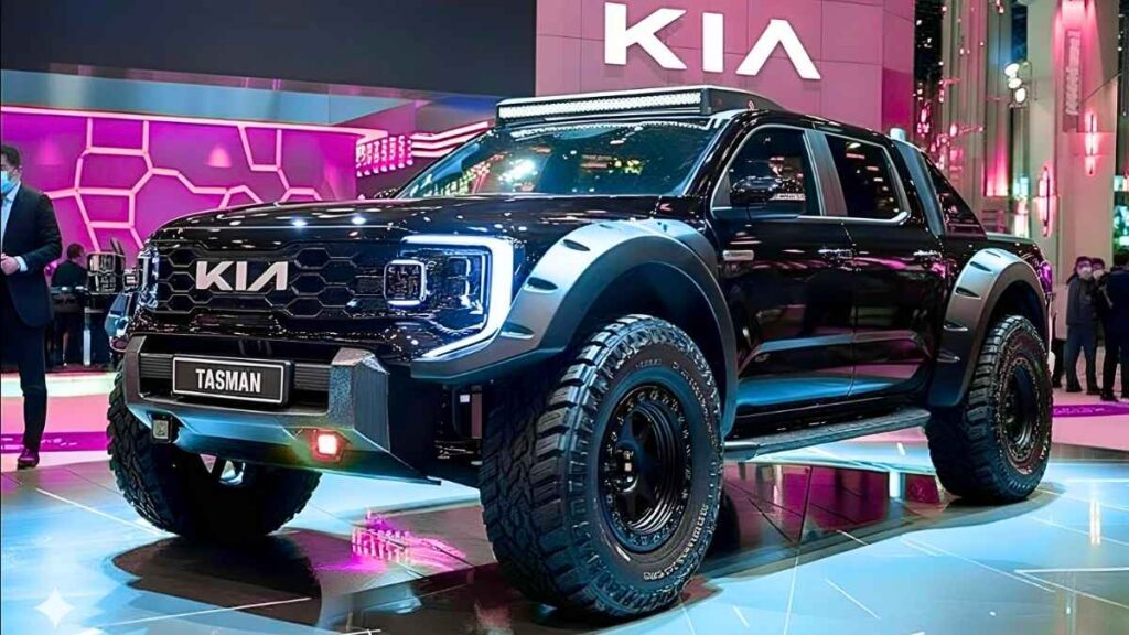 Descubre la Kia Tasman 2026 potencia extrema y diseño innovador en la nueva camioneta